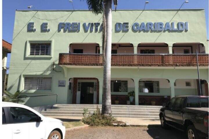 Escola Estadual Frei Vital de Garibaldi- Foto: Reprodução Internet